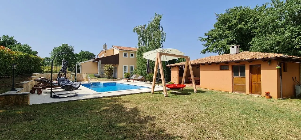 Sunny Garden Villa With Pool Loborika Croatia